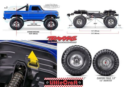 画像1: TRAXXAS TRX-4 1979 Ford F-150 92046-4 トラクサス