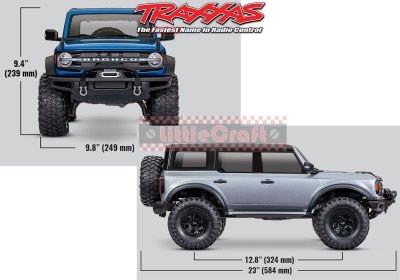 画像3: TRAXXAS TRX-4 2021Bronco  92076-4 トラクス 2021ブロンコ