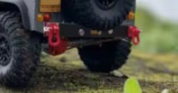 画像2: 1/12 リアフラットバンパーフック付き mn90 mn99s d90 (2)