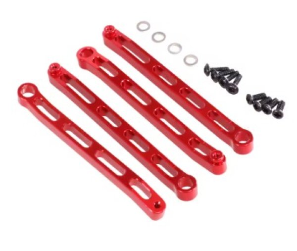 画像1: 固定リンクロッド MN82 レッド (1)