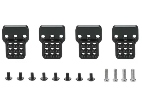 画像1: メタル サスペンション（ブラック）1/16ＲC 1/12ＭN (1)