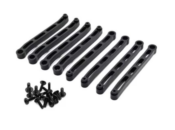 画像1: 固定リンクロッド MN168 ブラック (1)