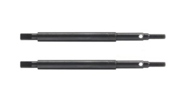 画像1: スチール リアアクスルシャフト 1/18RC TRX4M (1)