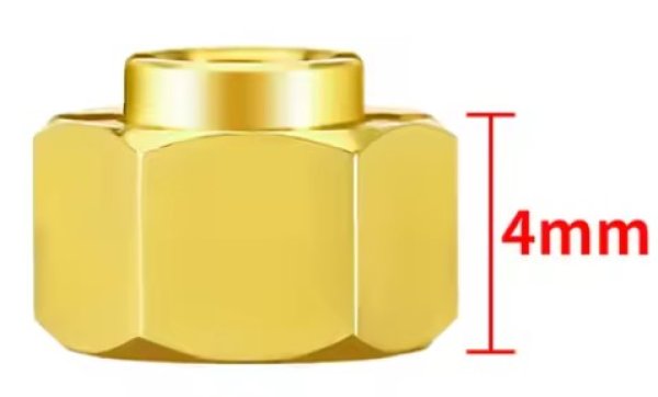 画像3: 7mm六角ハブエクステンダアダプタ（4mm）1/18 ＲC TRX-4Ｍ (3)