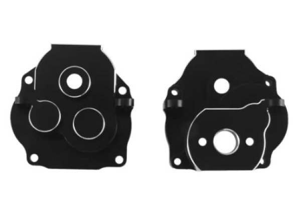 画像1: メタルモーターギアボックス(BK) (1)