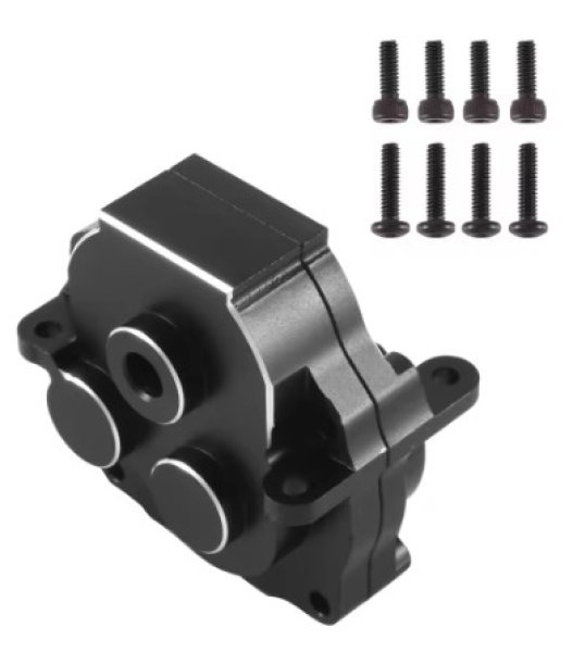 画像2: メタルモーターギアボックス(BK) (2)