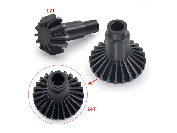 画像2: ヘリカルギアキット（24Ｔ&12Ｔ）1/18  (2)