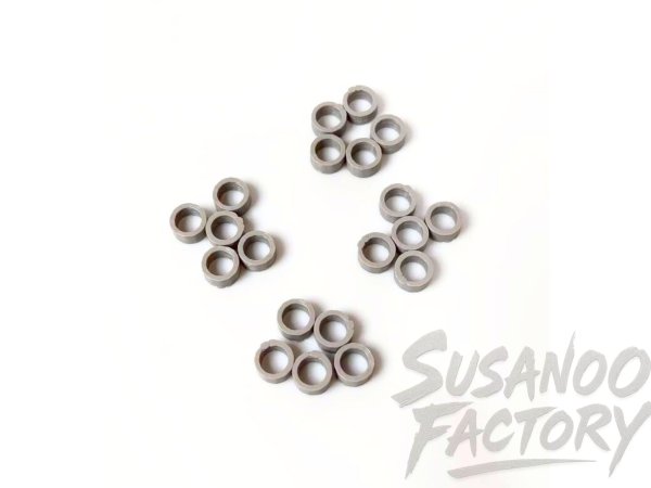 画像1: SusanooFactory リンク用プラワッシャー 内径4mm (1)