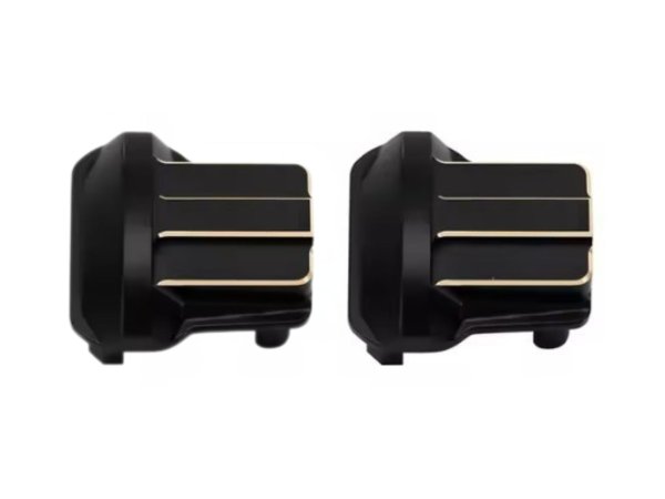 画像1: 真鍮フロントリア アクスルデフカバー 1/18 ＲC TRX-4Ｍ (1)