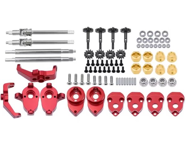 画像3: フロントリア 8.1mm用ポータブルアクスル DIYキット TRX4M  (3)