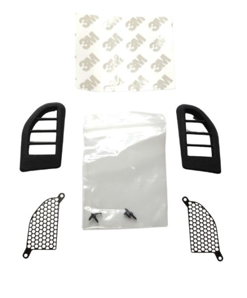 画像1: エアインテークグリル　ボンネット　TRX4 2021ブロンコ (1)