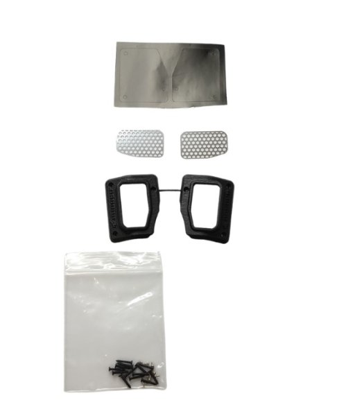 画像1: エアインテークグリル　フロントフェンダー　TRX4　2021ブロンコ (1)