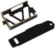 画像1: 真鍮製 バッテリートレイ（BK×GD）1/18RC TRX4M アップグレードパーツ用 (1)