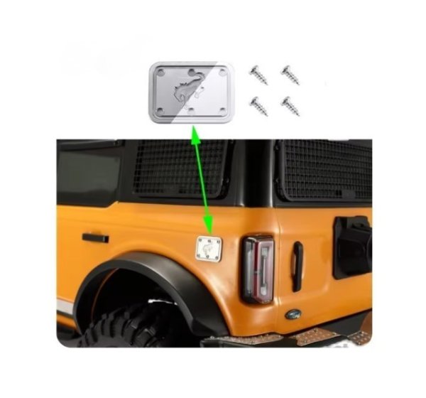 画像1: 給油タンクカバー　TRX4　2021ブロンコ　92076-4 (1)