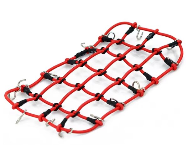 画像2: 1/10RC ラゲッジネット 荷物ネット 210mm×110mm (2)