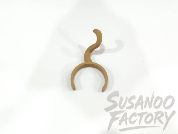 画像1: 30mmしっぽ 茶 (1)