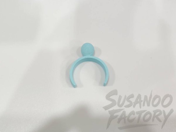 画像3: 30mmしっぽ 水色 (3)