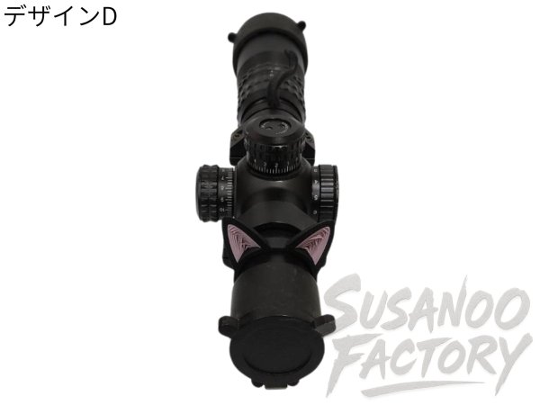 画像9: 30mm猫耳カチューシャ 黒ピンク (9)