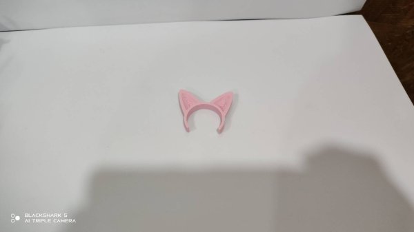 画像4: 30mm猫耳カチューシャ ピンク (4)