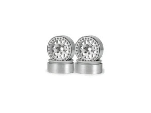 画像1: 1/10RC 1.9インチ メタルホイールリム(2個)　SV (1)