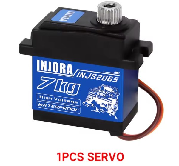 画像1: INJORA  INJS2065 7KG 防水デジタルサーボ 1/18RC (1)