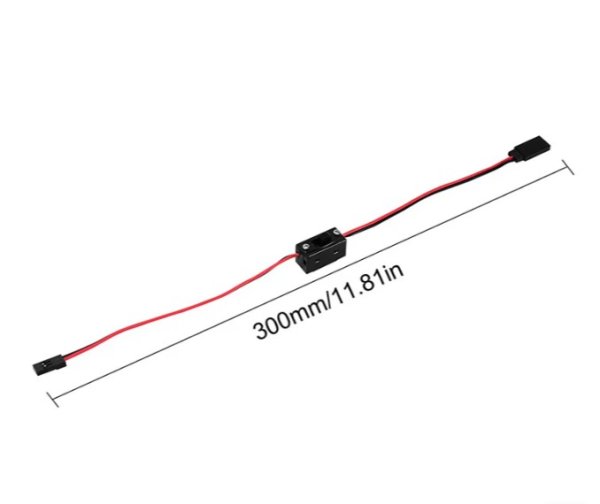 画像2: 1/10 RC LED ライトコントロール 電源スイッチ CRAW18026 (2)