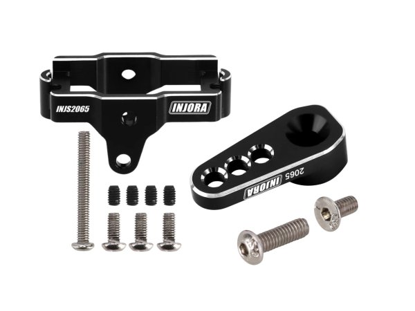 画像1: 2065 デジタルサーボ用 マウントアームセット 4M-2065MBK (1)