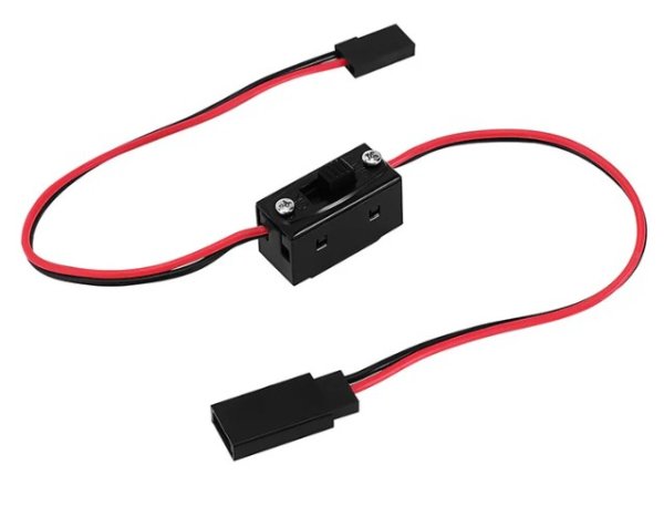 画像1: 1/10 RC LED ライトコントロール 電源スイッチ CRAW18026 (1)