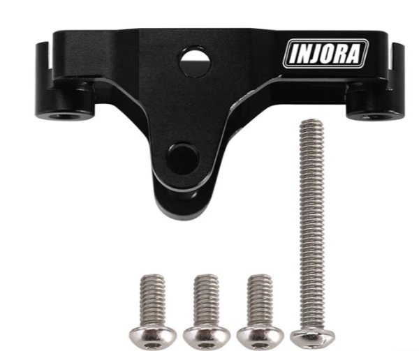 画像2: 1/18 アルミストックサーボ用 マウント 4M-13BK (2)