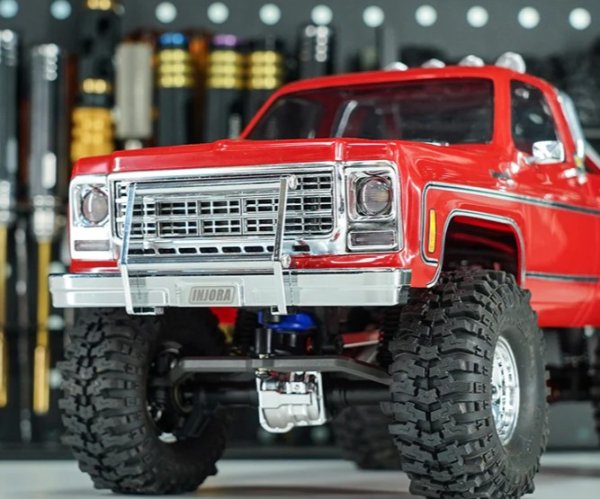 画像3: INJORA CNCアルミ製フロントリアバンパー1/18 TRX4M ハイトレイル K10用SKU:4M-83F (3)