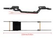 画像3: INJORA LCG カーボンファイバーシャーシキット 1/18 TRX4M ハイトレイル K10 F150用 4M-76 (3)
