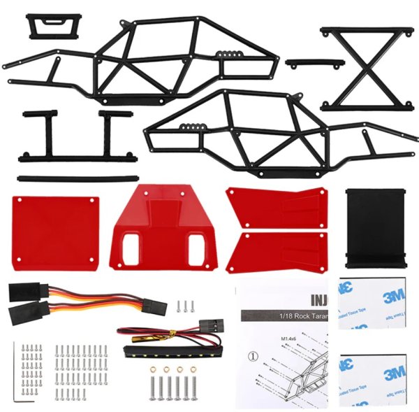画像3: INJORA タランチュラ・ナイロンバギーボディ 1/18 TRX4M 用 4M-53RD (3)