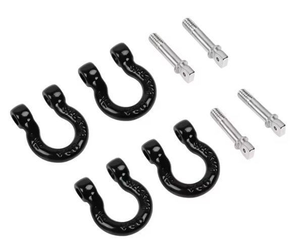 画像2: INJORA  Dリン牽引フック グ メタルアクセサリー アップグレード 1/10 RCクローラーカー  SCX24-57BK (2)