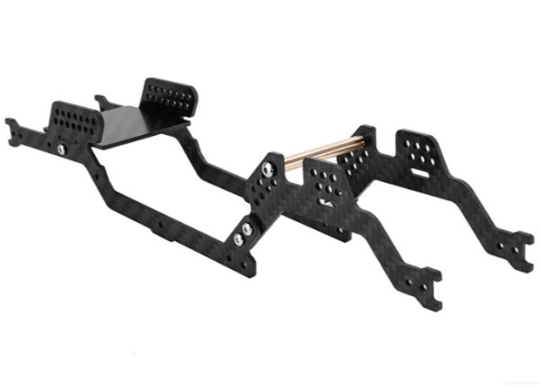 画像2: INJORA LCGカーボンファイバーシャーシキットフレーム 1/18 TRX4M ブロンコ用 4M-38 (2)