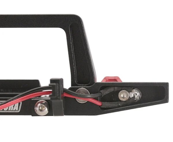 画像2: INJORA CNCアルミ製フロントリアバンパー1/18 TRX4M Defender用 4M-41 4M-41F (2)