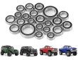 画像1: INJORA 密封鋼製ベアリングキット(22個) 1/18 TRX4M用 4M-03BK (1)
