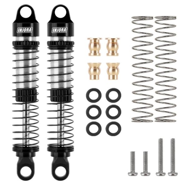 画像1: INJORA 59mmロングスレッドオイルショック 1/18 TRX4Mアップグレード用 4M-42BS-2 (1)