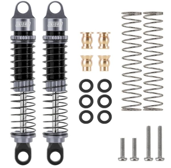 画像1: INJORA 59mmロングスレッドオイルショック 1/18 TRX4Mアップグレード用 4M-42GL-2 (1)