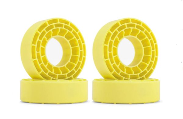 画像1: シリコンゴムインサート　1.0in(62-64x24mm)　イエロー (1)