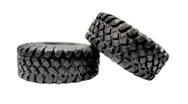 画像2: 1/10RC　2.2inクローラータイヤ　125x48mm (2)