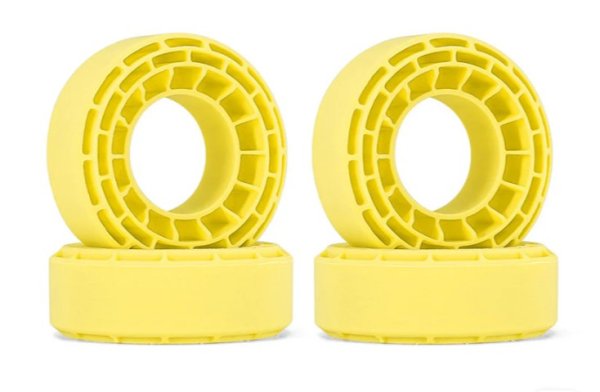 画像1: INJORA　シリコンゴムインサート　1.0in(56ー58mm)　イエロー (1)