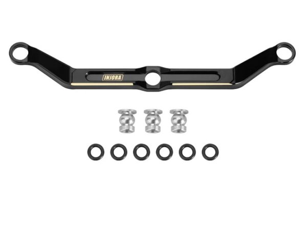 画像1: INJORA 1/18 TRX4M(4M-06)用 12g/pcs 真鍮製ステアリングリンク 4M-06BK (1)