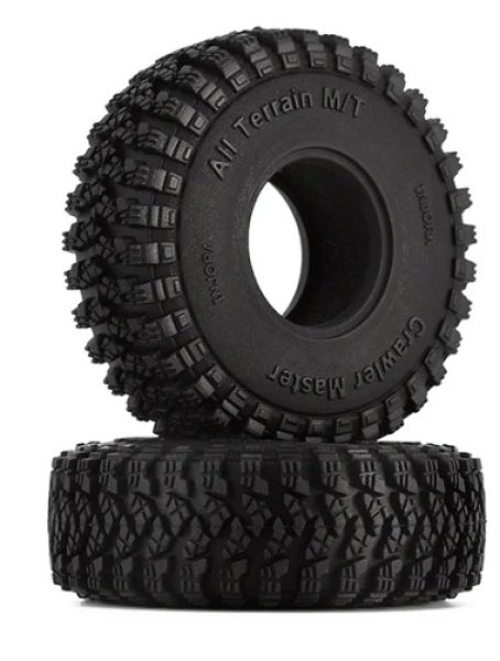 画像1: INJORA 1.0インチ 58×20mm クロールマスターA/Tタイヤ(T1008) YQT-1008 (1)