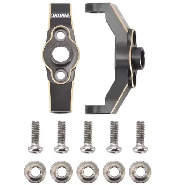 画像1: INJORA 真鍮製キャスターブロックCハブ GL 1/18 RC 4M-05GL (1)