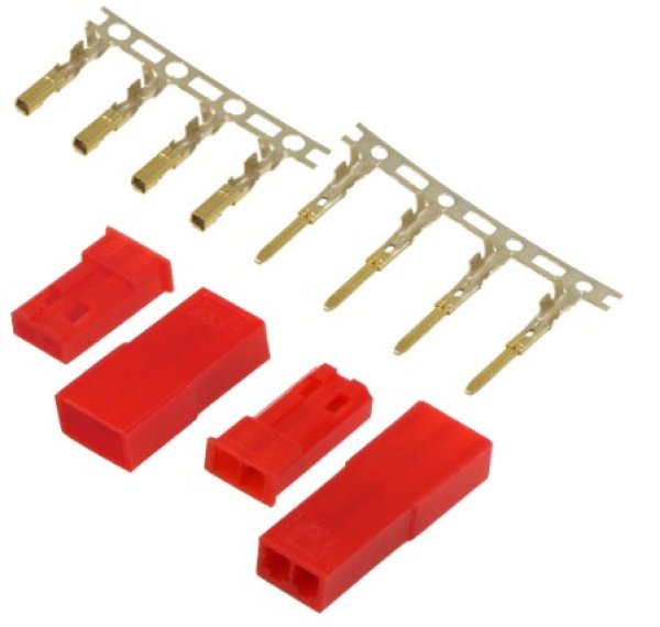 画像1: (S5)BECコネクター（ゴールド）2ペア 2890 (1)