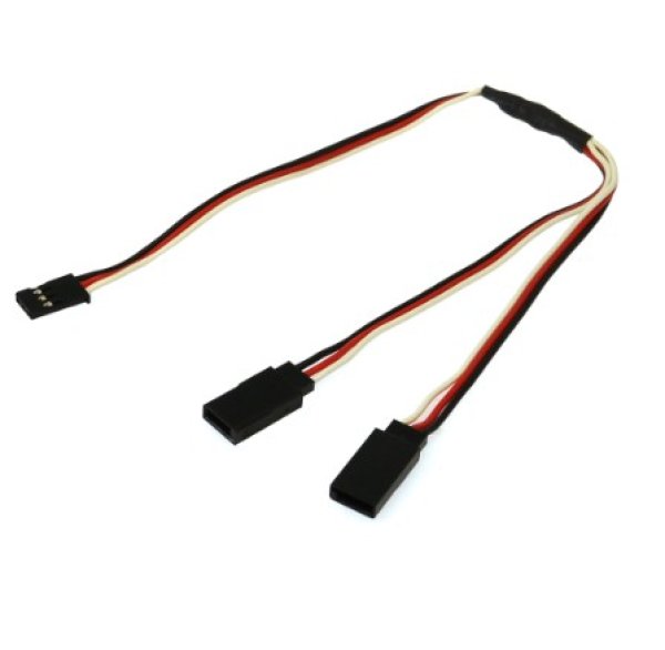 画像1: 二股XR延長コード(280mm) 2384 (1)