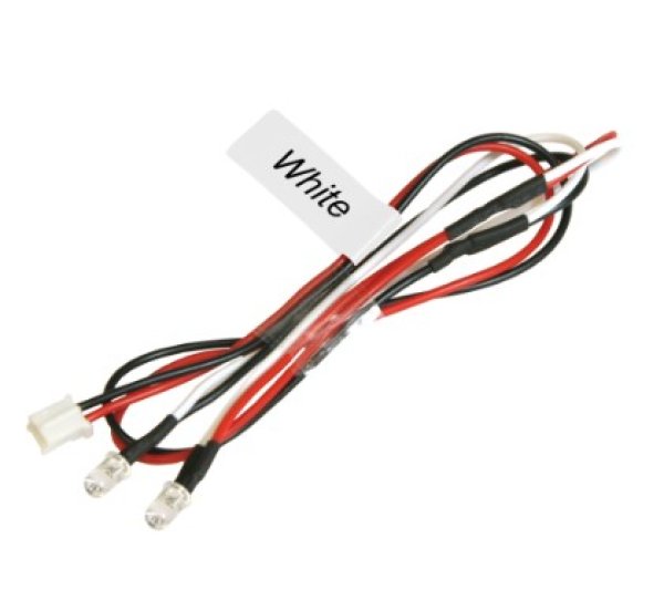 画像1: 3mmエディショナルLEDライトセット ホワイト（2灯）NLD03LP-WI (1)