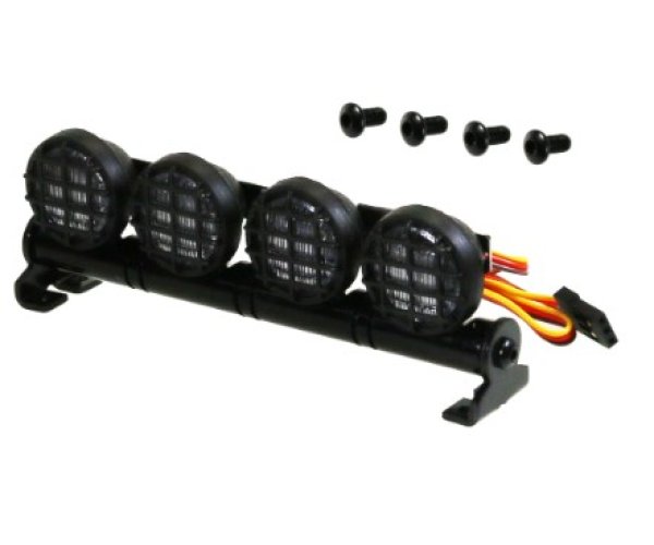 画像1: ルーフライト・ラウンドタイプ白:BEC電源(4.8-6V)用 LED-18ROU-W2 (1)