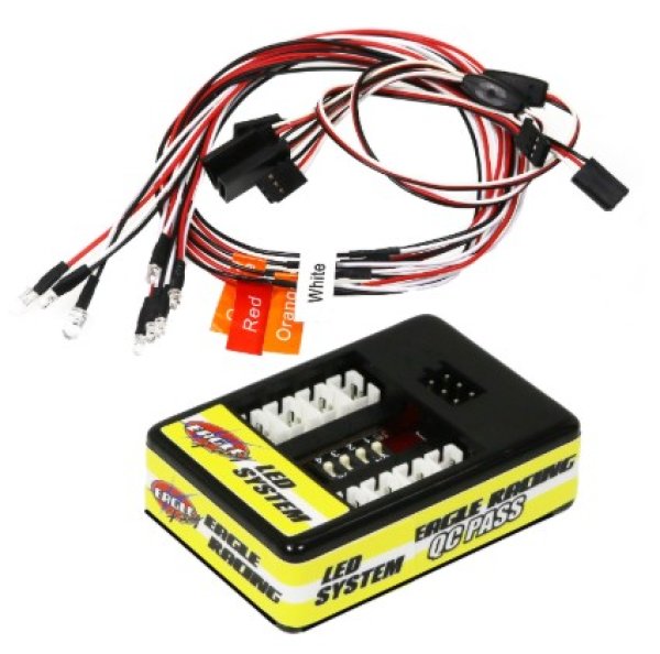 画像1: LED システム V3 ： 1/10 EP/GPツーリングカー用 LED-01V3 (1)