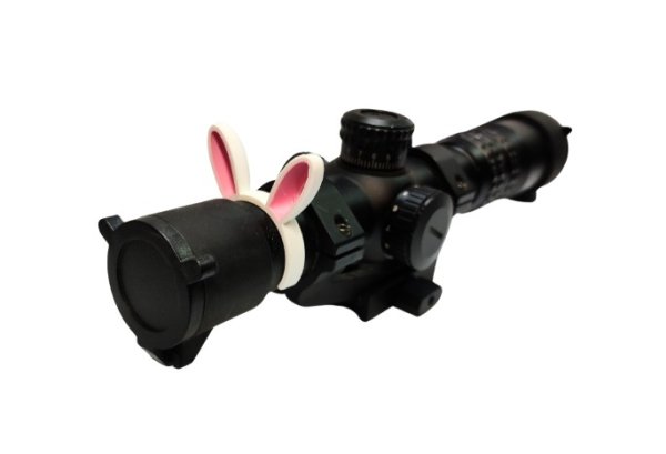 画像4: 30mmスコープ用うさ耳カチューシャ (4)